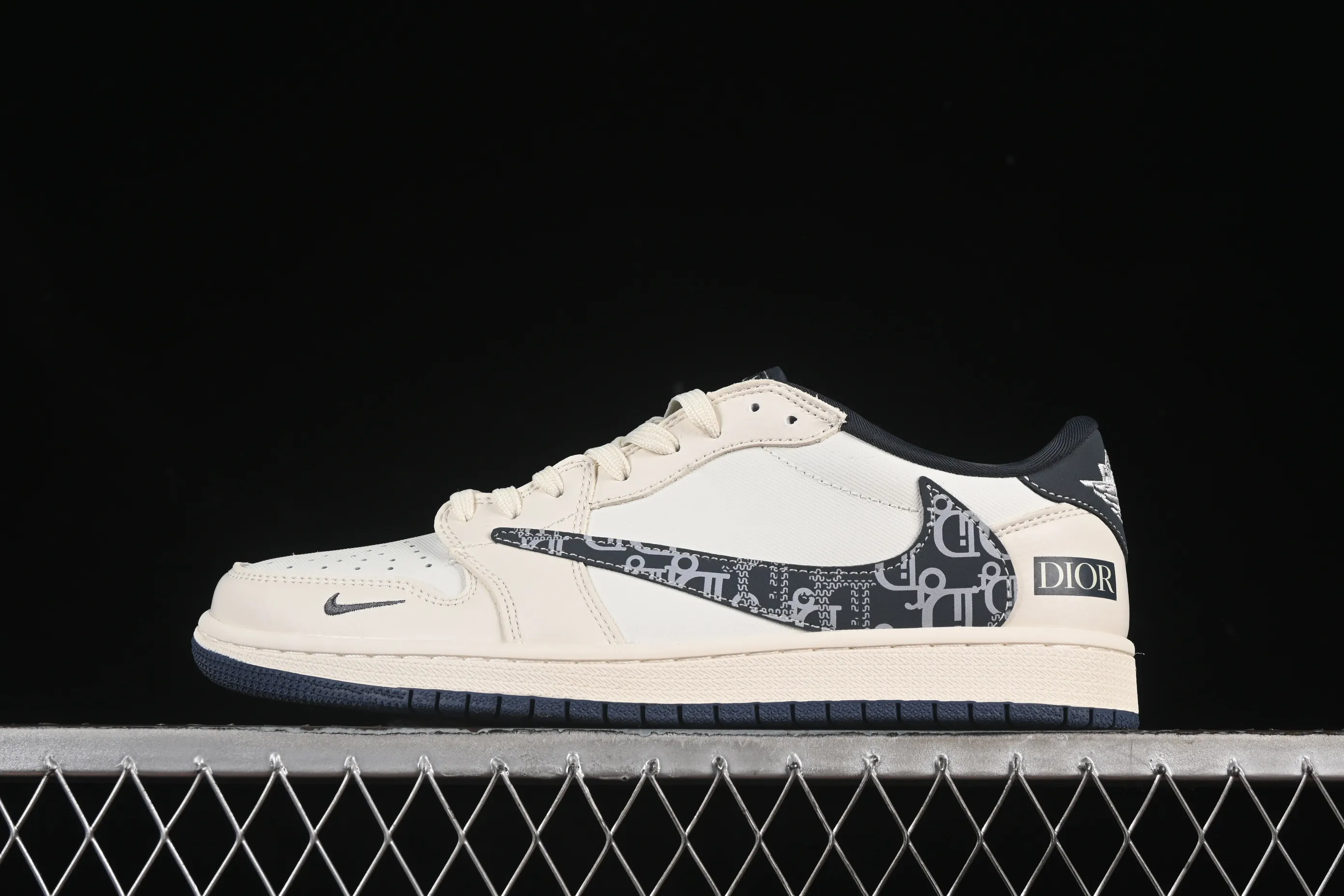All categories Air Jordan Jordan series basketball shoes Air Jordan 1 Low High-end customized low-top sneakers Travis Scott x Fragment Design x Air Jordan 1 Low OG SP AJ1 Joe 1 Dior joint mesh pattern hook low-top cultural casual sneakers LD2025-024